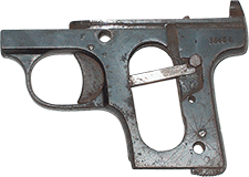 handgun frame, milled from forging