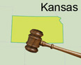 Outline of the state of Kansas
