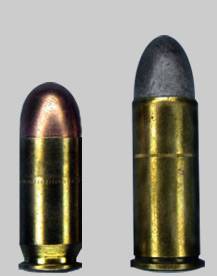 9mm FMJ Parabellum and 38 SPL Lead Round Nose
