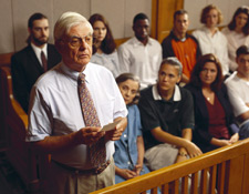 Courtroom audience