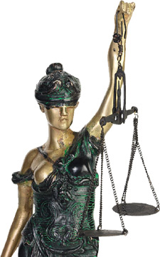 Image of justice statue